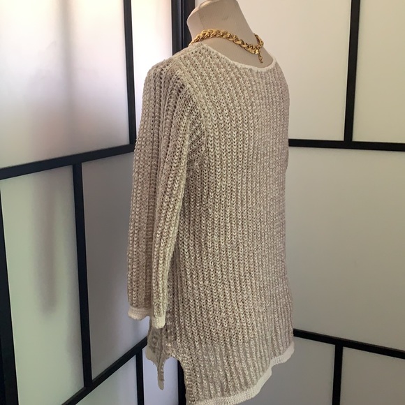 Dana Buchman Tunic Sweater Tan Size XL - Picture 5 of 10